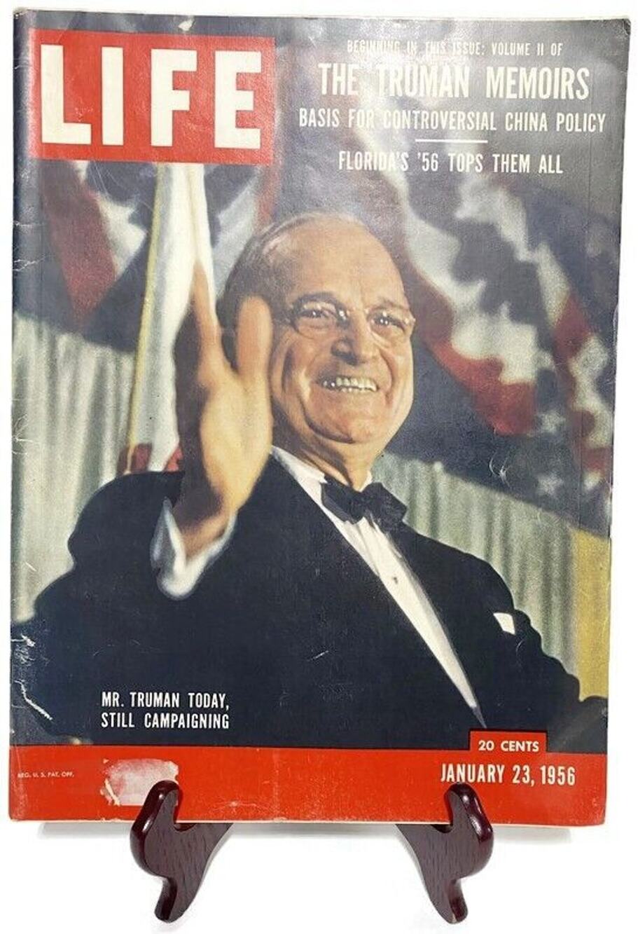 LIFE Magazine January 23 1956 The Harry Truman Memoirs Volume II